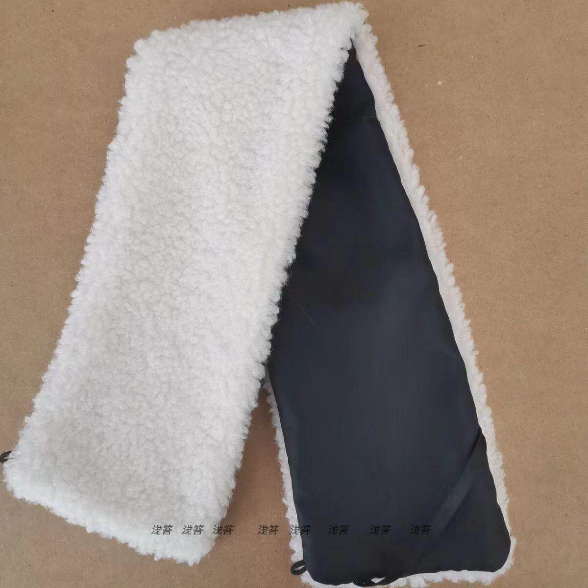 皮衣毛领护领不掉毛假领子