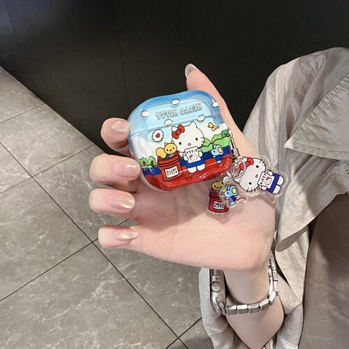 创意树叶KT苹果耳机防摔保护套
