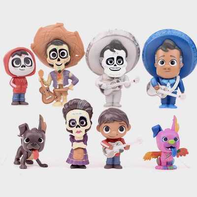 寻梦环游记COCO可可8款Q版小男孩米格尔爱克托德拉库斯公仔玩偶摆