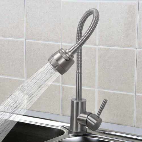 304不锈钢厨房水龙头冷热黄铜水龙头单冷洗菜盆水龙头防溅水