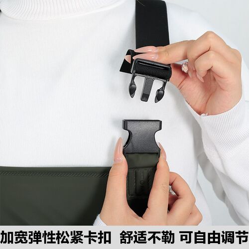 养殖裤防脏防水背带雨裤无靴下水裤半身雨裤防水服加厚水裤捕捞
