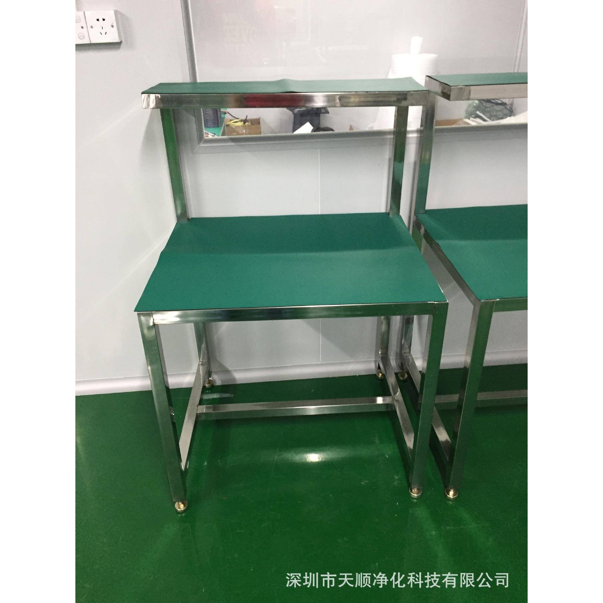 不锈钢工作台双层拆装式定制不锈钢工作台操作台201不锈钢工作台