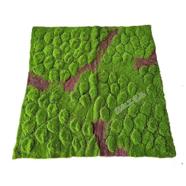 仿真苔藓草皮人造假青苔纹路小鼓包草坪橱窗绿植墙铺面软装装饰