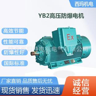 西安电机YB2 2极200W10V高压防爆变频三相异步电动机 4001