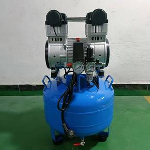 气泵小型220V空压机无油静音家用低噪音迷你木工钉枪喷漆便携气