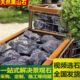 草坪用景观石头水黑异形于原石围摆件山石假山常水池墙边溪驳岸景