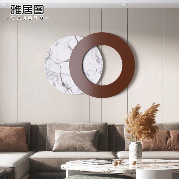 现代房间电视背景墙极简客厅墙饰餐厅墙面墙上装饰品主卧装饰挂件