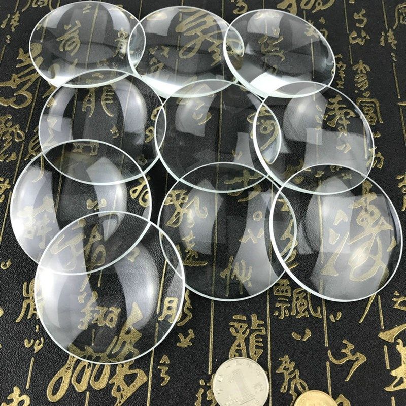 自制投影仪放大镜玻璃镜片大镜面30倍聚焦取火手机拍照光学扩大镜