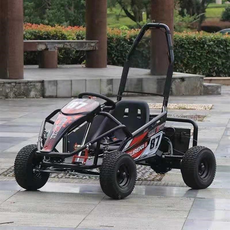 亲子儿童电动卡丁车场地汽油单双人四轮越野沙滩摩托车广场漂移车