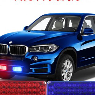 汽车改装 24V 中网灯开道反击远光爆闪灯货车尾灯警示灯强光频闪12