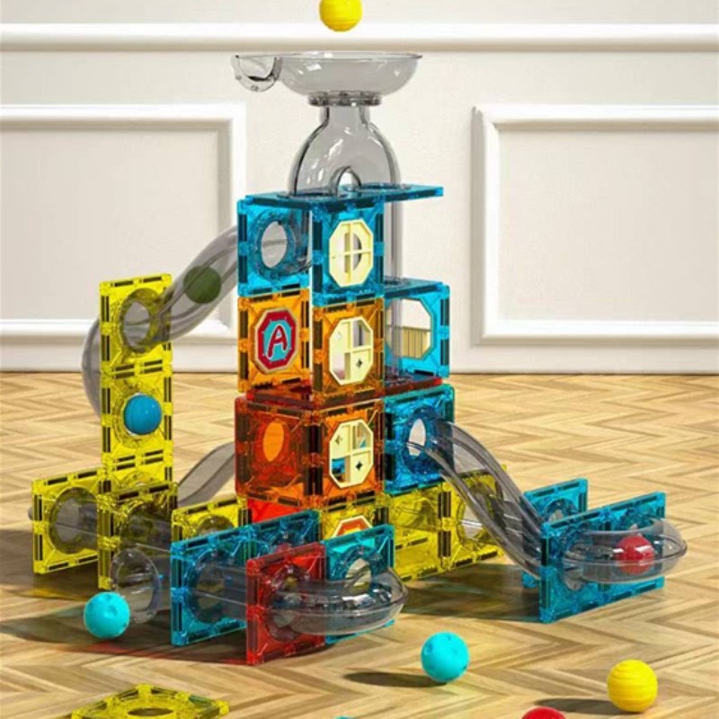 磁力片积木套装百变提拉磁性拼搭片儿童益智玩具纯磁力