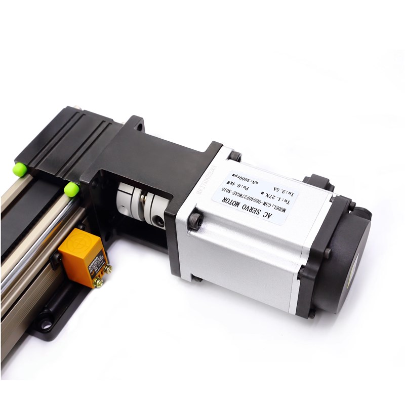 同步带直线模组交流伺服马达控制器组合单轴线性往复运动滑台套装