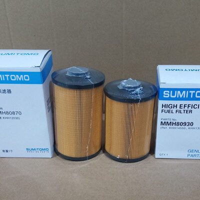 住友130/210/240/350/360挖掘机 柴油滤芯MMH80870  MMH80930柴滤