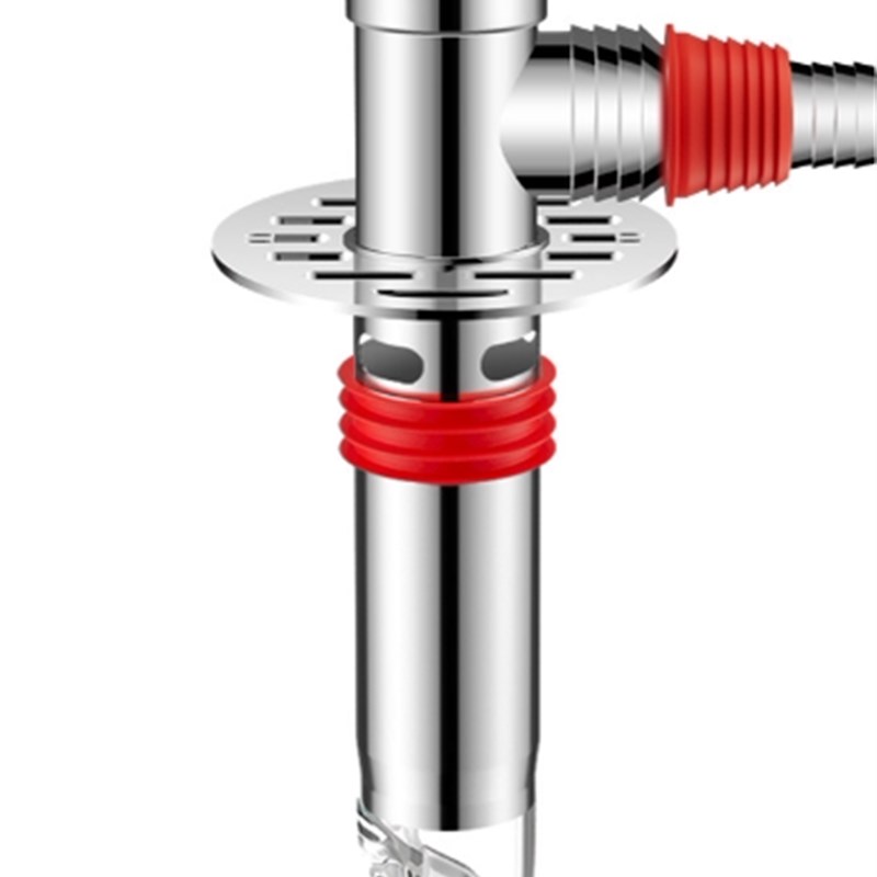 洗衣机下水管三头通排水二合一加长地漏防臭防返溢水专用下水接头