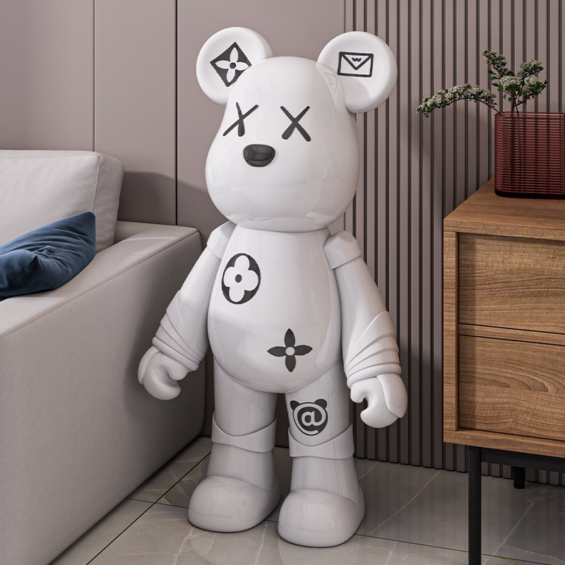 网红存钱罐暴力熊大摆件客厅电视柜旁大型落地家居装饰品乔迁礼品