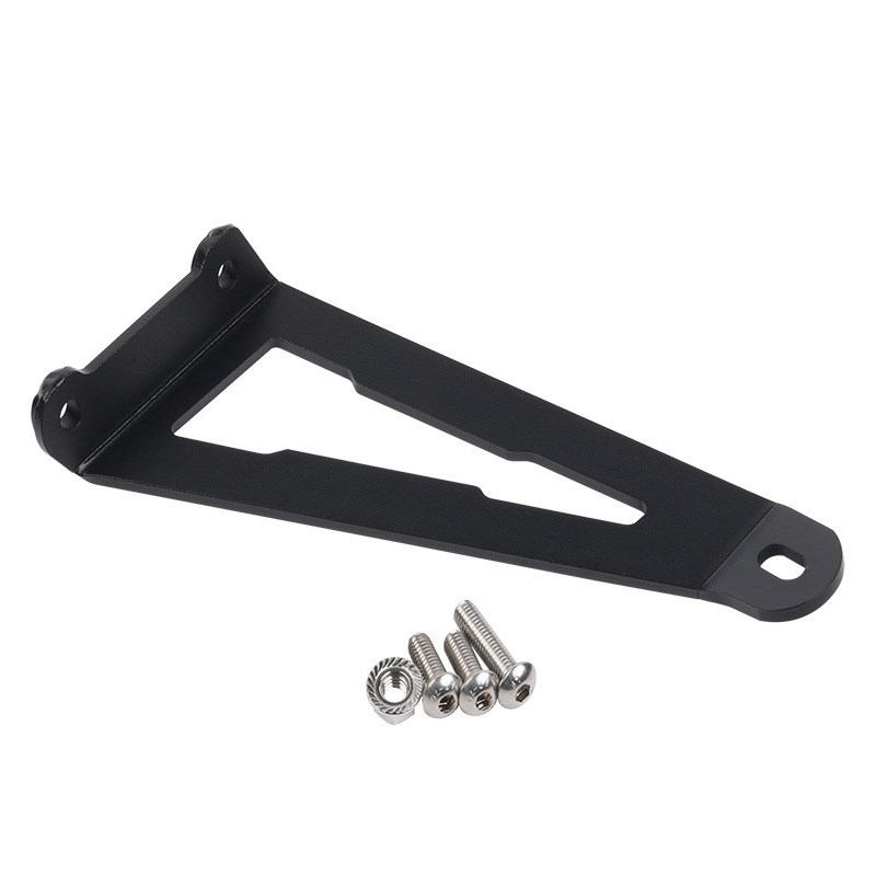 适用于本田CB650R CBR650R改装排气管支架 后脚踏移除 排气加固架