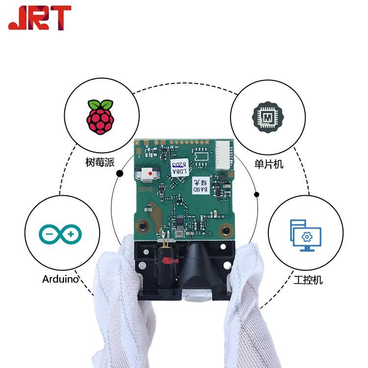 工业模组下水道60米红外测距绿光520nm激光测距位移传感器模块