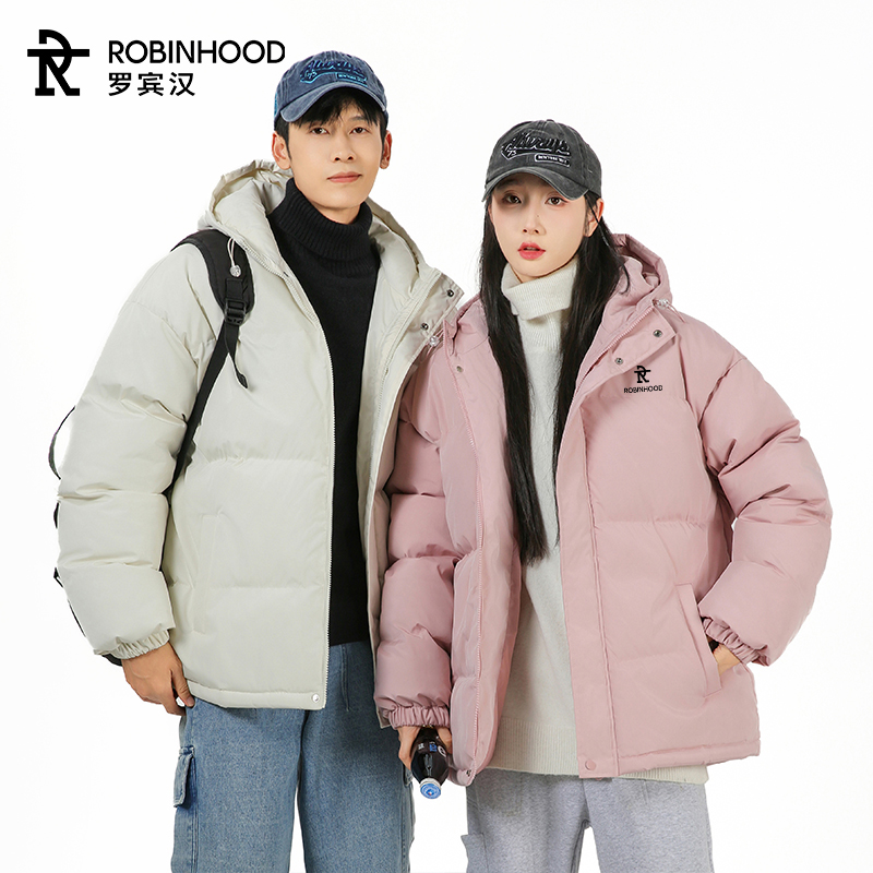 罗宾汉秋冬新款休闲防风保暖棉服