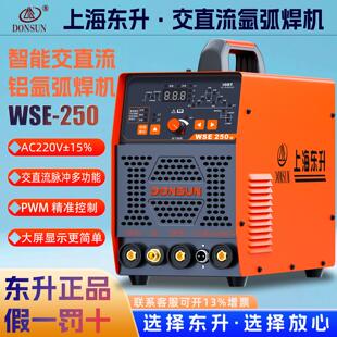 上海东升WSE-250M交直流脉冲氩弧焊机家用铝焊/铜焊/不锈钢电焊机