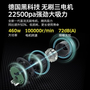 德国卡赫吸尘器家用大吸力手持强力除螨大功率地毯沙发吸尘机VCS5