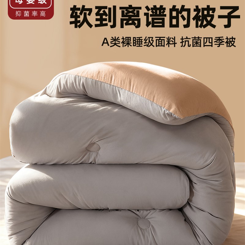 被子春秋被四季通用被芯秋冬棉被加厚保暖单人学生宿舍夏凉空调被