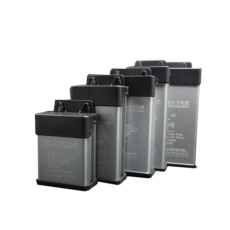 LED防雨开关电源5v12v24v60w200W400W500w户外广告招牌灯箱变压器