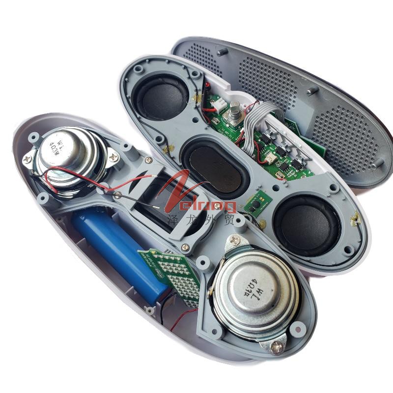 法国高档无线蓝牙音箱小钢炮超重低音炮双喇叭便携式手机收音机