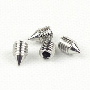 M8不锈钢201内六角尖端紧定螺钉 DIN914机米尖端 gb78止负螺丝