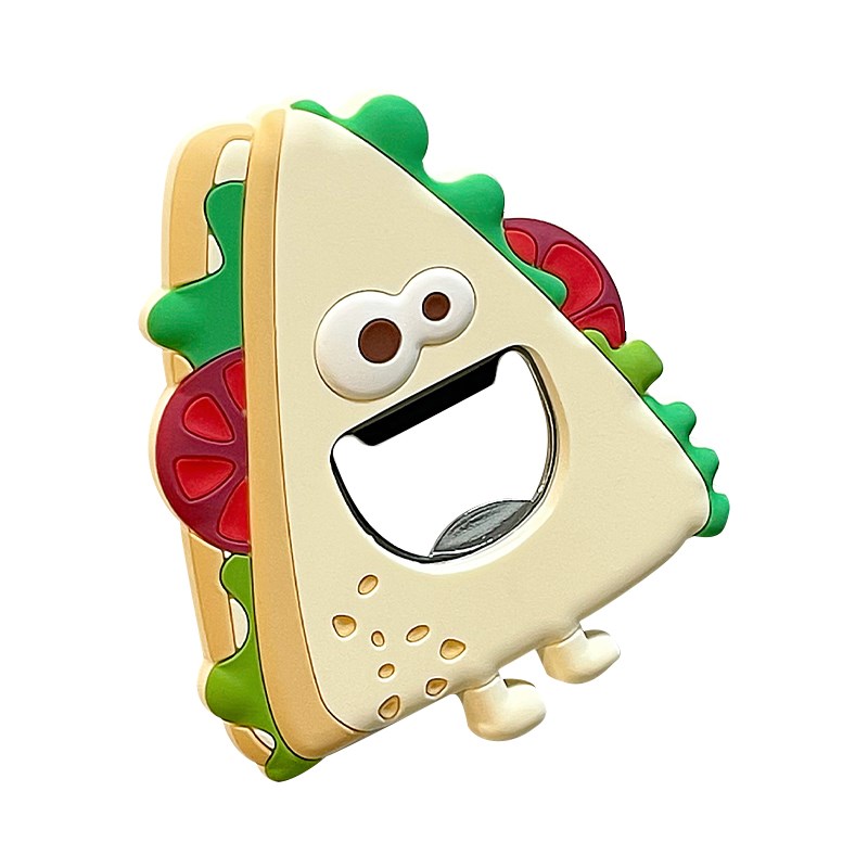 可爱开瓶器冰箱贴磁贴个性创意食物2024新款启瓶器啤酒开盖器起子