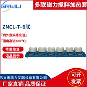 厂家六联磁力搅拌器50ml 1000ml电加热套智能控温磁力搅拌电热套
