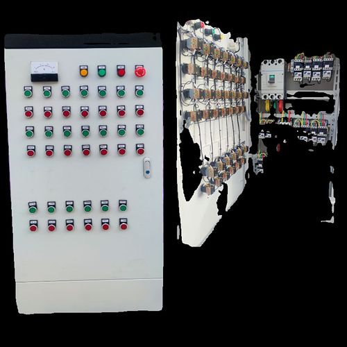 定制电机通风机水泵启动箱消防风机按钮强启箱1-20台设备电源控制