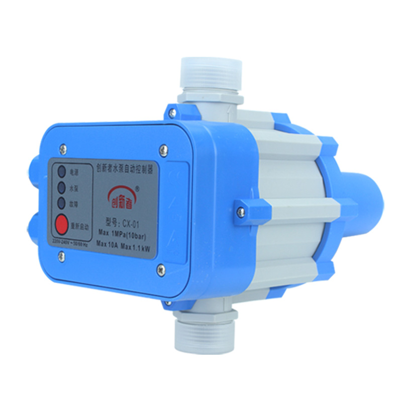 全自动家用水泵电子压力开关?水压增压智能可调式压力控制器220V