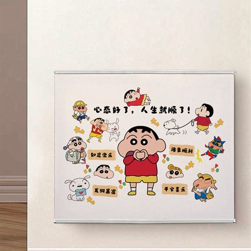 新款电表箱遮挡遮丑神器卡通免打孔配电箱装饰画多媒体盒盖板挡板