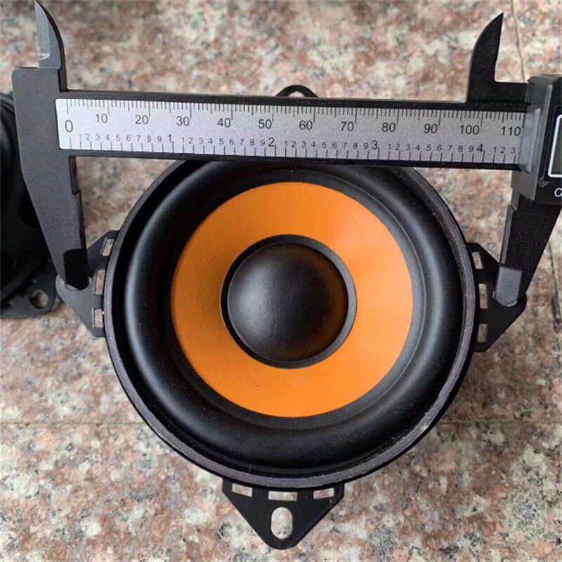 铂金之声4寸音响高重中低音汽车喇叭车载扬声器重低音炮无损改装