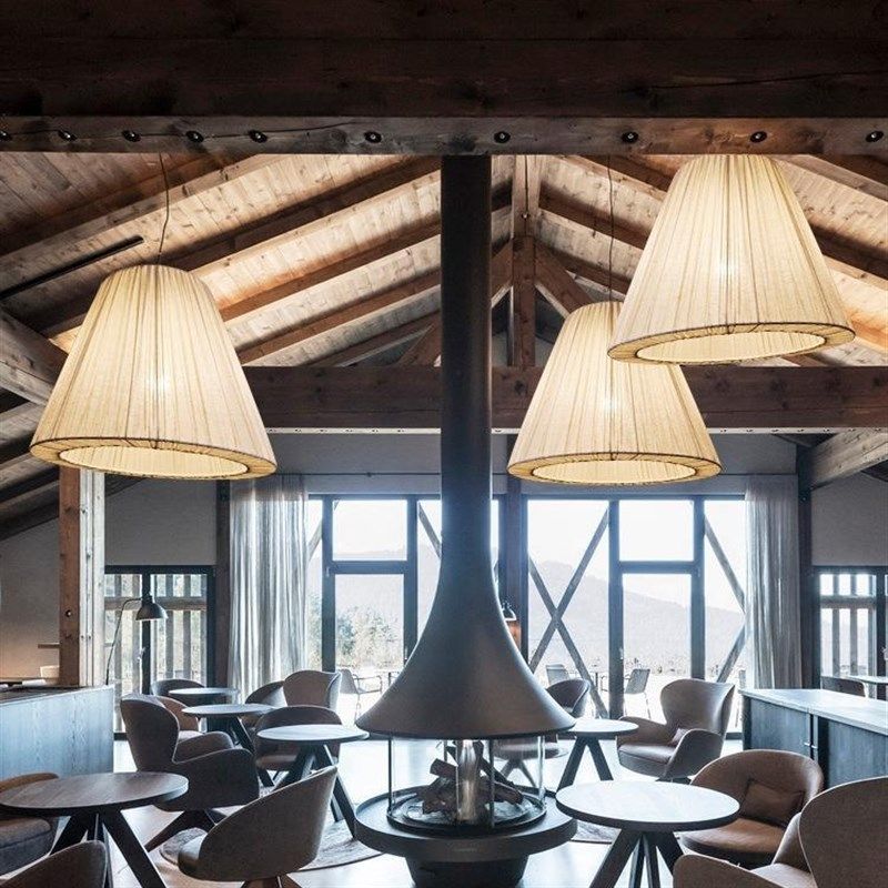 新中式麻a布吊灯饭店包厢灯民宿餐厅主灯禅意田园风茶室布艺餐饮,家装灯饰光源,客厅吊灯,淘宝优惠券,粉丝福利购,淘宝优惠卷