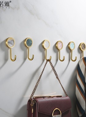 创意inas挂钩免打孔墙上挂衣钩房间门后衣服衣帽钩轻奢壁挂钩无痕