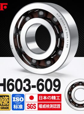 34半60混合微型606迷你高速085小轴承Z66060F 60K陶瓷ZZ6097I进口