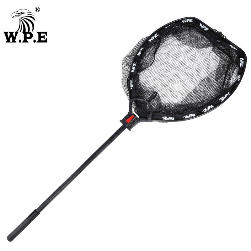 W.P.E新式按钮折叠抄网可t伸缩2节15X8mm黑色浸塑网布2.3米抄网,节庆用品/礼品,蜡烛,淘宝优惠券,粉丝福利购,淘宝优惠卷