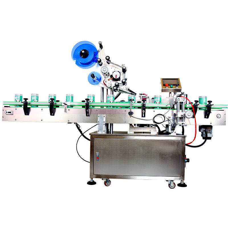 全自动圆瓶贴标机玻璃瓶圆瓶定位贴标机全自动打印贴标机