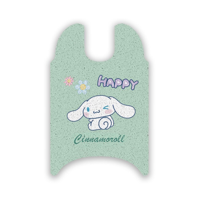 绿源Moda50-Q电动车脚垫电瓶车丝圈防水防滑耐磨脚踩垫踏板垫皮垫