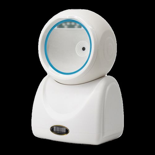 白色高灵敏二维扫描平台 超市便利店收银扫码枪扫码器