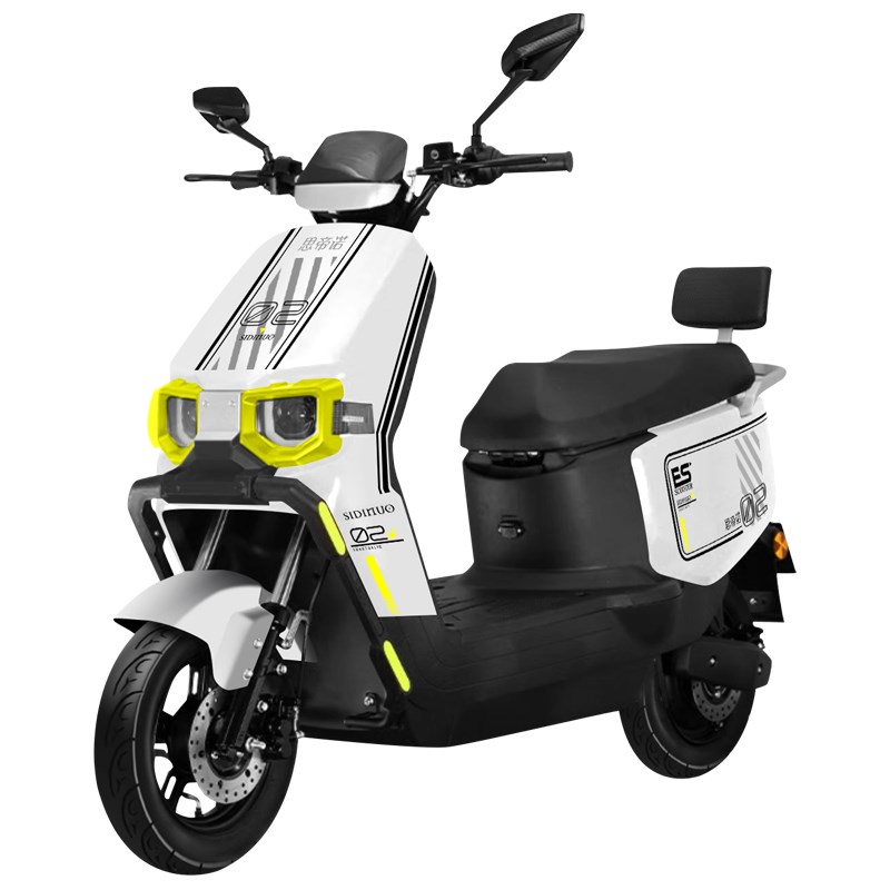 思帝诺72V机甲长续航电动摩托车启动智能前后双碟电摩电动车