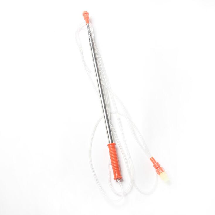 3.6米长不锈钢收缩伸缩杆钓鱼竿喷雾器燃气报警探测试工具打农药