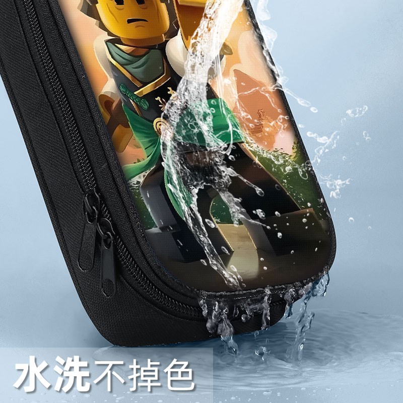 幻影忍者笔袋小学生文具盒初中生铅笔盒笔盒男童男孩子男孩款男生