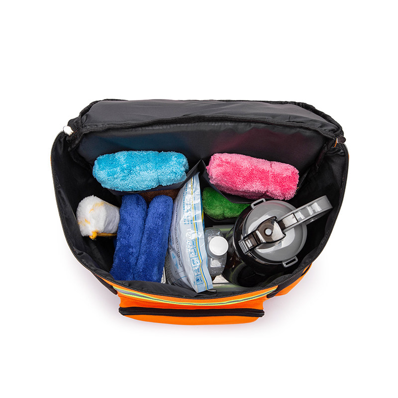 定制家政保洁大容量双肩包防水厚实家电清洗维修工具背包印logo字