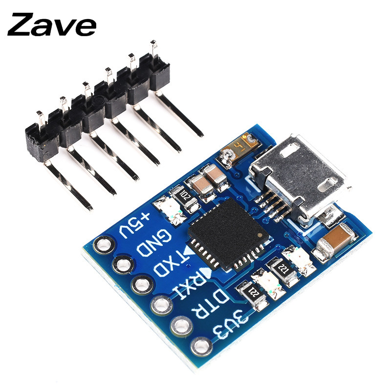 CH9102/CP2102模块 USB转TTL串口UART下载器 STC单片机升级刷机板