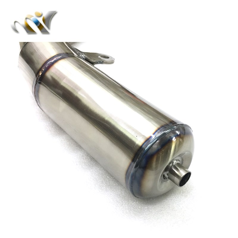 DIO50 AF18 AF27 AF28 V8 排气管 半组 70-90CC 型号W005 手工管