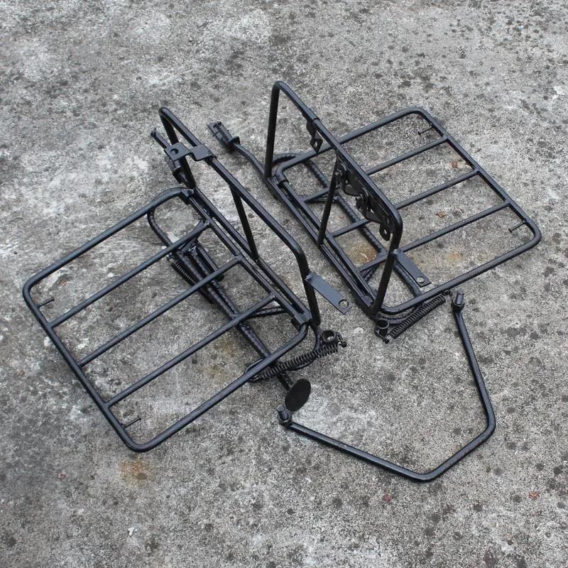 嘉陵70男装CG载重侧翻 珠江CG125载重实心折叠侧翻货架边架