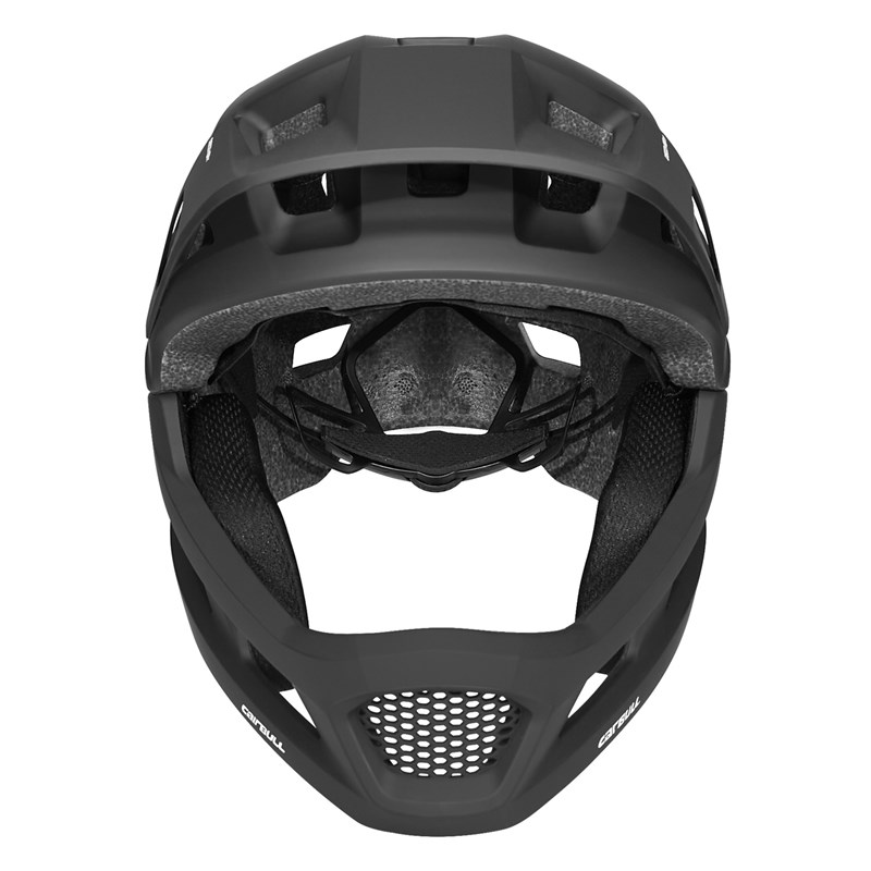 可拆卸下巴自行车山地车DH速降超轻AM穿越林道越野头盔软尾全盔