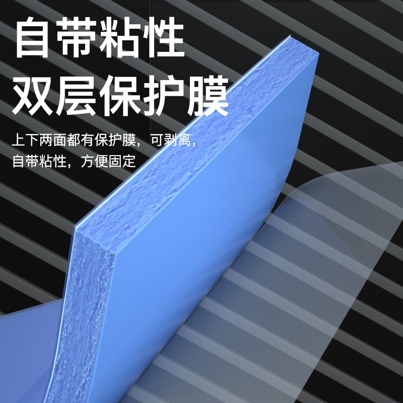 蚂蚁昕导热垫硅胶片硅脂CPU显卡存散热笔记本显卡手机降热用贴片